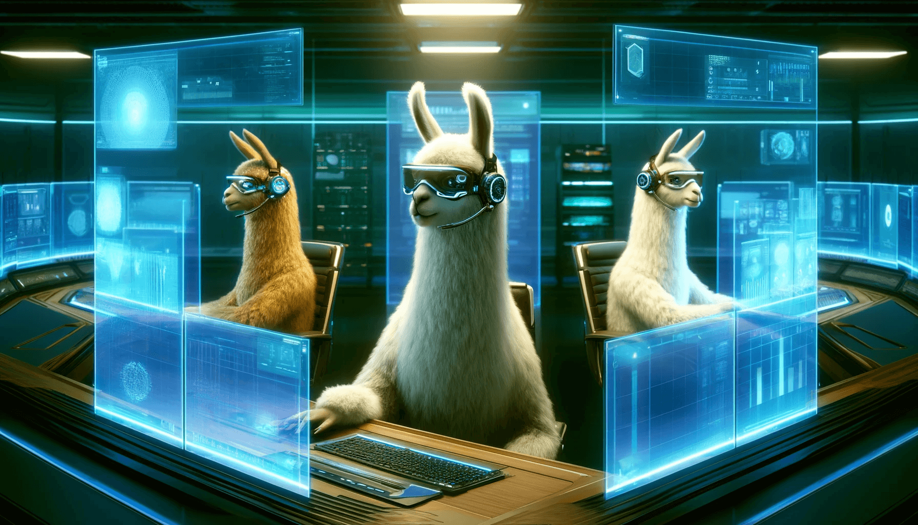 Llama agents analyzing cryptocurrencies