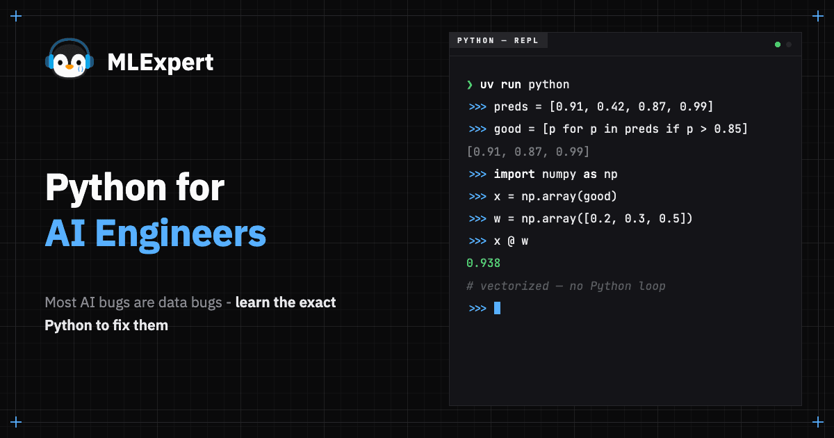 Python for AI Engineers | MLExpert